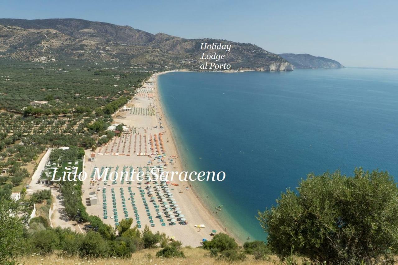 Holiday Lodge Al Porto Mattinata Exterior foto